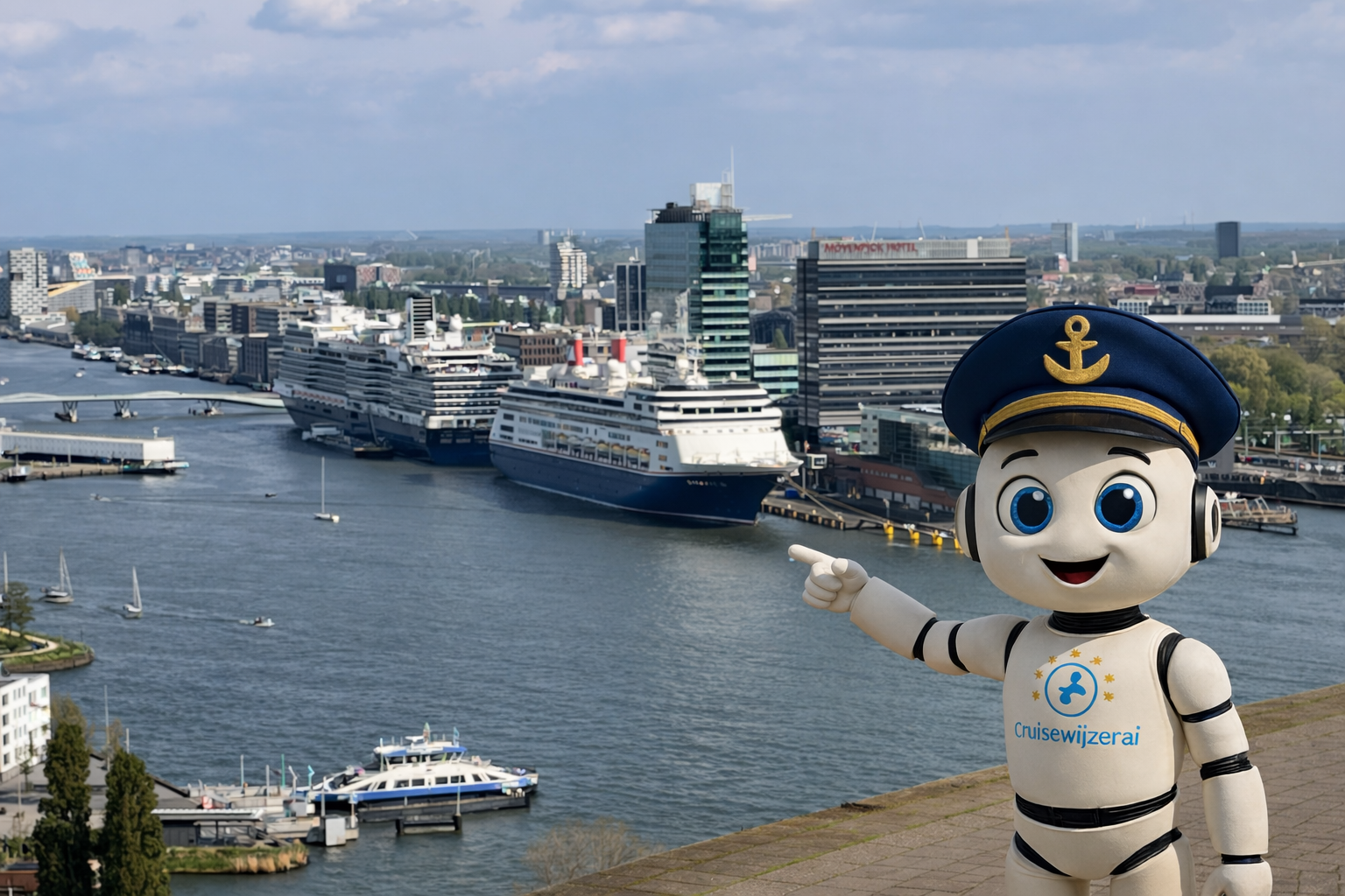 IS AMSTERDAM DE START VAN EEN CRUISEVAKANTIE?